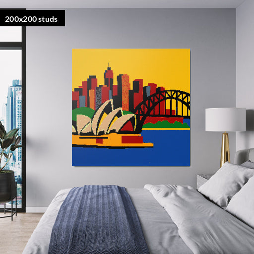 200*200studs, 160*160cm, 63*63inch