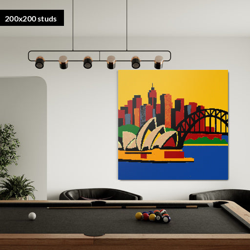 200*200studs, 160*160cm, 63*63inch