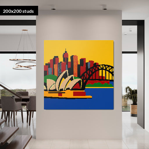 200*200studs, 160*160cm, 63*63inch