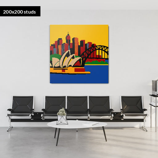 200*200studs, 160*160cm, 63*63inch
