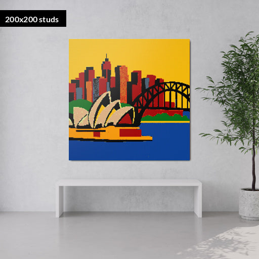 200*200studs, 160*160cm, 63*63inch