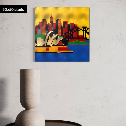50*50studs, 40*40cm, 15,75*15,75inch