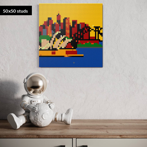 50*50studs, 40*40cm, 15,75*15,75inch