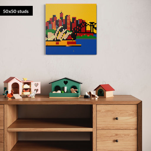 50*50studs, 40*40cm, 15,75*15,75inch