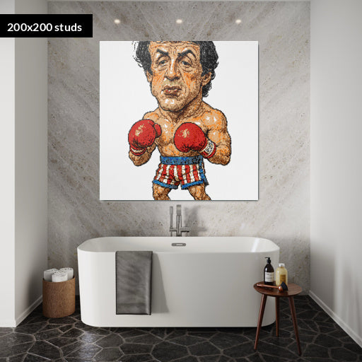 200*200studs, 160*160cm, 63*63inch