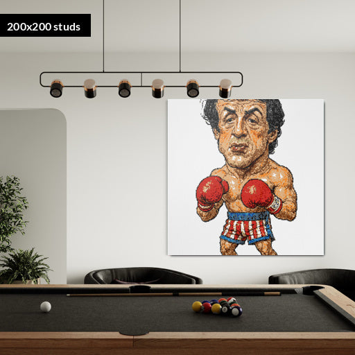 200*200studs, 160*160cm, 63*63inch