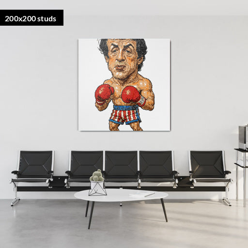 200*200studs, 160*160cm, 63*63inch