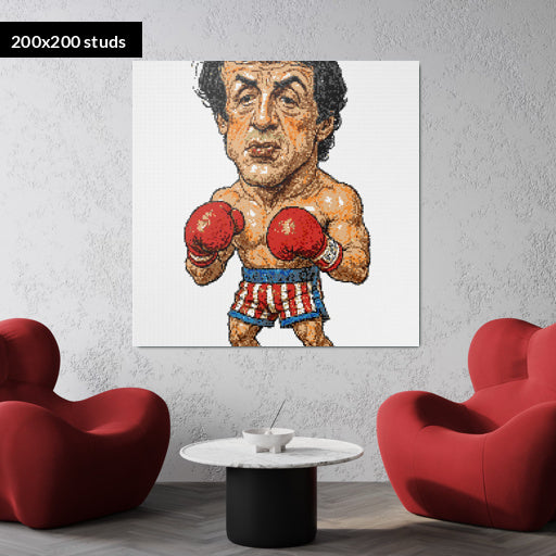 200*200studs, 160*160cm, 63*63inch