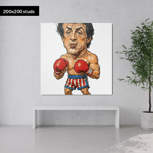 200*200studs, 160*160cm, 63*63inch