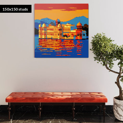 150*150studs, 120*120cm, 47,25*47,25inch