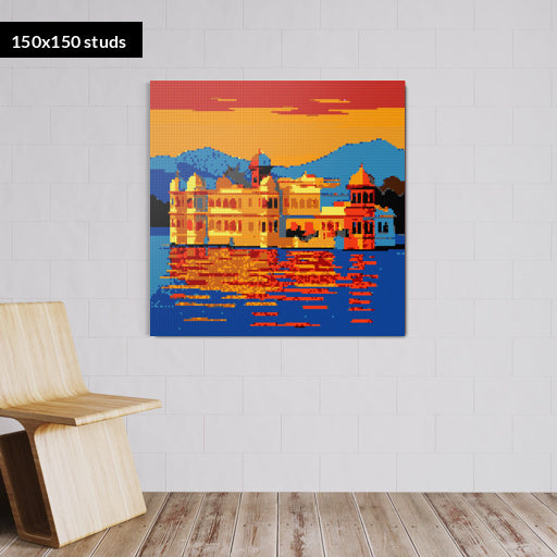 150*150studs, 120*120cm, 47,25*47,25inch