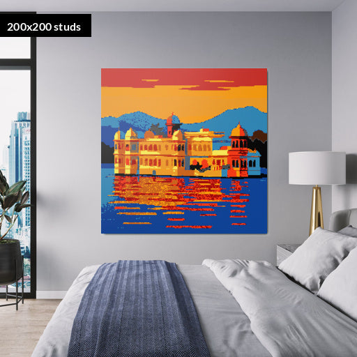 200*200studs, 160*160cm, 63*63inch