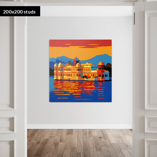 200*200studs, 160*160cm, 63*63inch