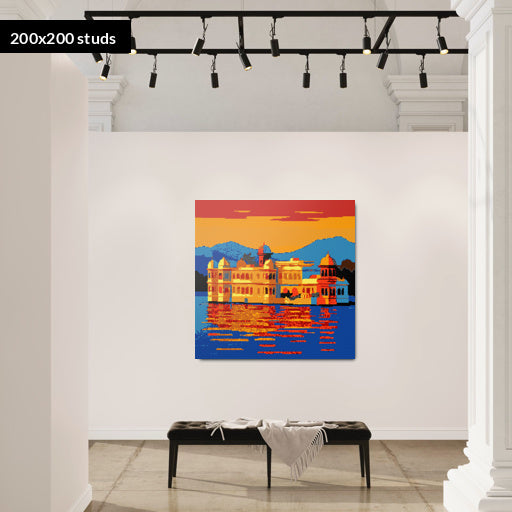 200*200studs, 160*160cm, 63*63inch