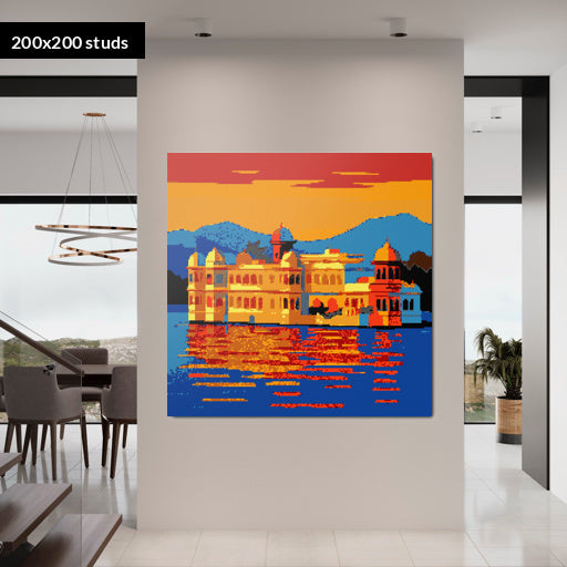 200*200studs, 160*160cm, 63*63inch