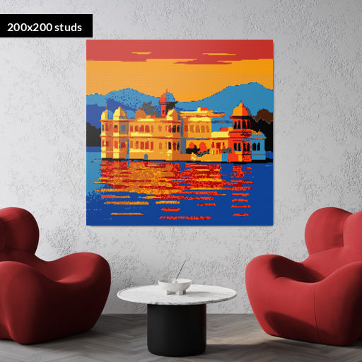 200*200studs, 160*160cm, 63*63inch