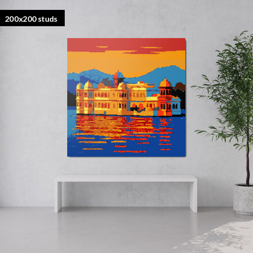 200*200studs, 160*160cm, 63*63inch