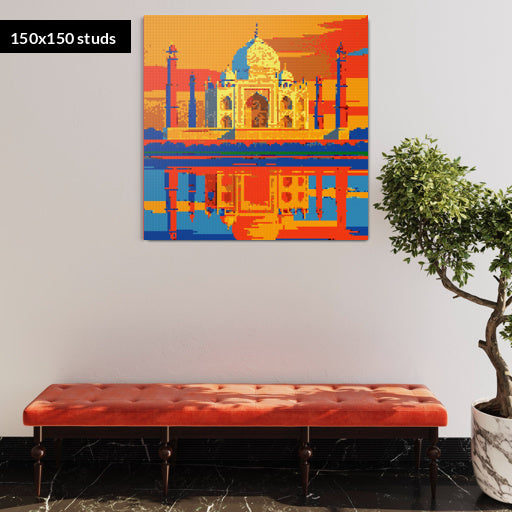 150*150studs, 120*120cm, 47,25*47,25inch