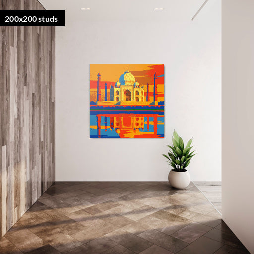 200*200studs, 160*160cm, 63*63inch