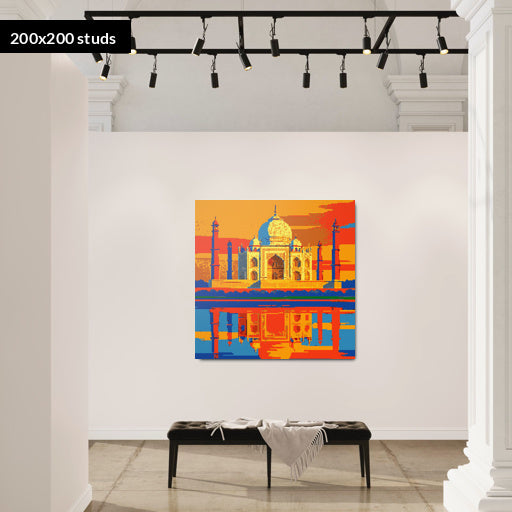 200*200studs, 160*160cm, 63*63inch