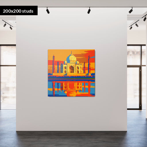 200*200studs, 160*160cm, 63*63inch