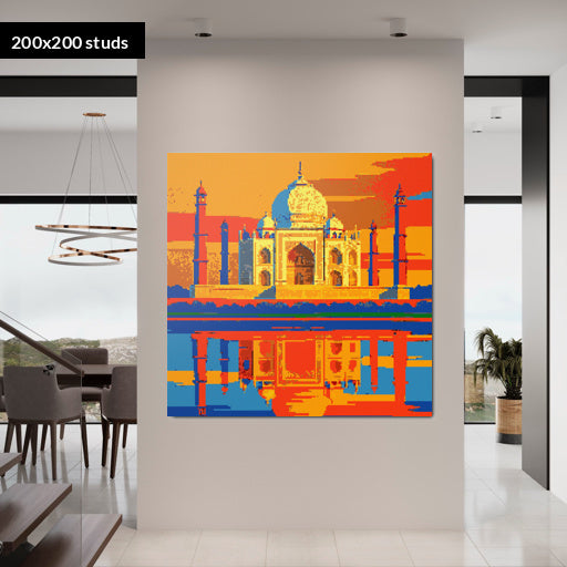 200*200studs, 160*160cm, 63*63inch