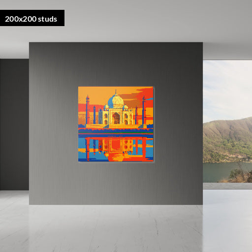 200*200studs, 160*160cm, 63*63inch