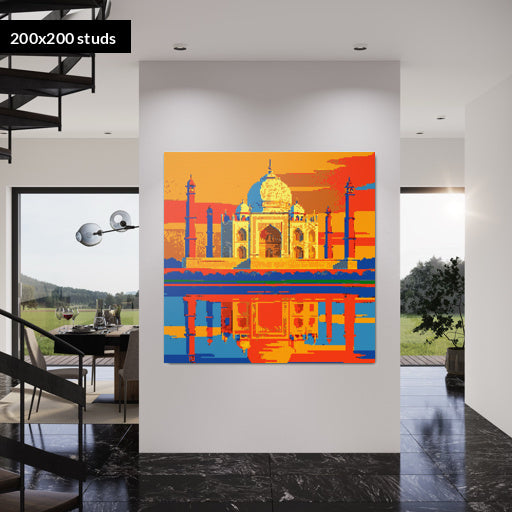 200*200studs, 160*160cm, 63*63inch