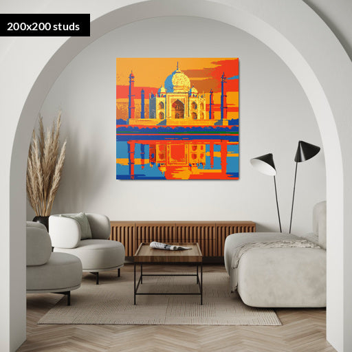 200*200studs, 160*160cm, 63*63inch