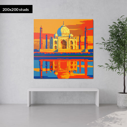 200*200studs, 160*160cm, 63*63inch