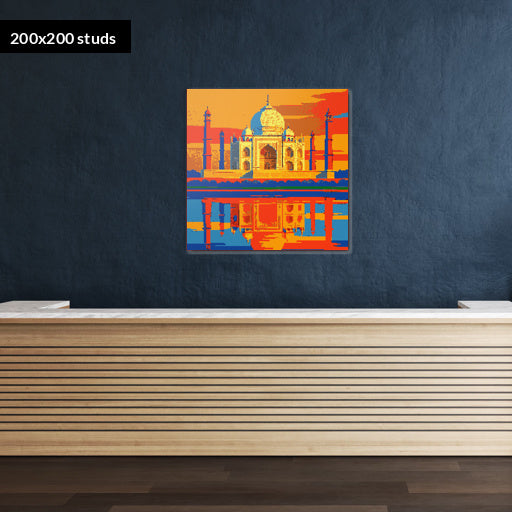 200*200studs, 160*160cm, 63*63inch