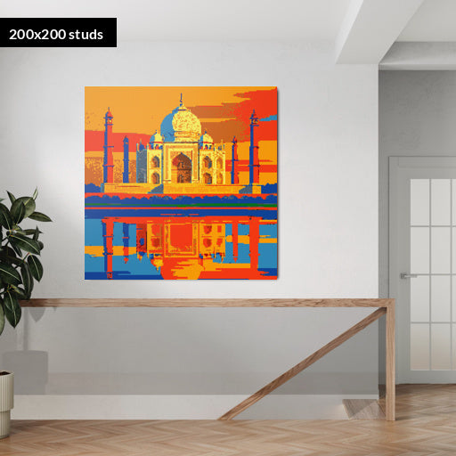 200*200studs, 160*160cm, 63*63inch