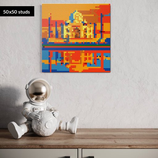 50*50studs, 40*40cm, 15,75*15,75inch