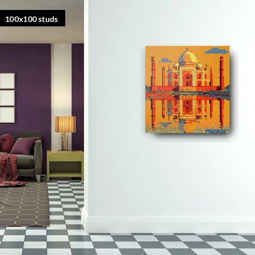 100*100studs, 80*80cm, 31,5*31,5inch
