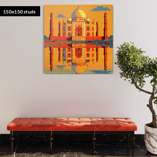 150*150studs, 120*120cm, 47,25*47,25inch