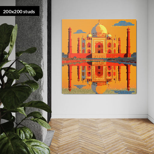 200*200studs, 160*160cm, 63*63inch