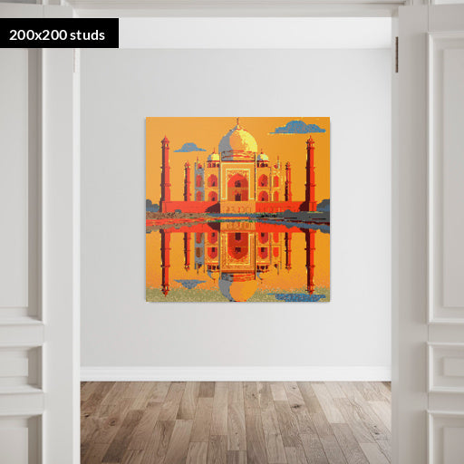 200*200studs, 160*160cm, 63*63inch
