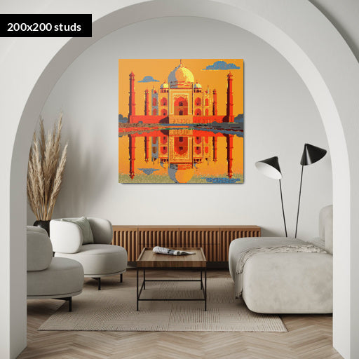 200*200studs, 160*160cm, 63*63inch