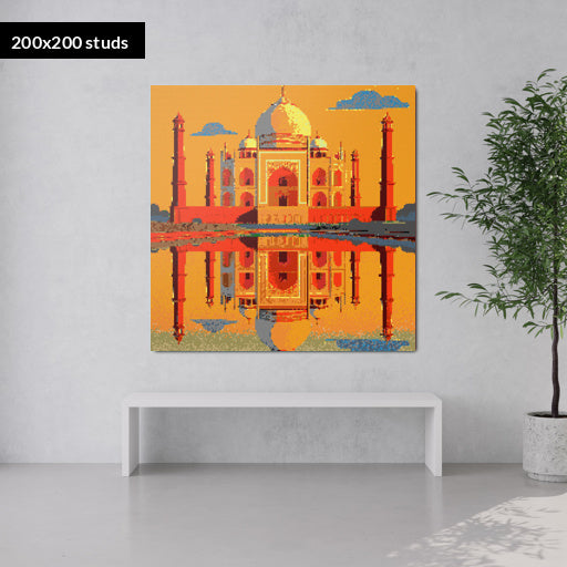 200*200studs, 160*160cm, 63*63inch