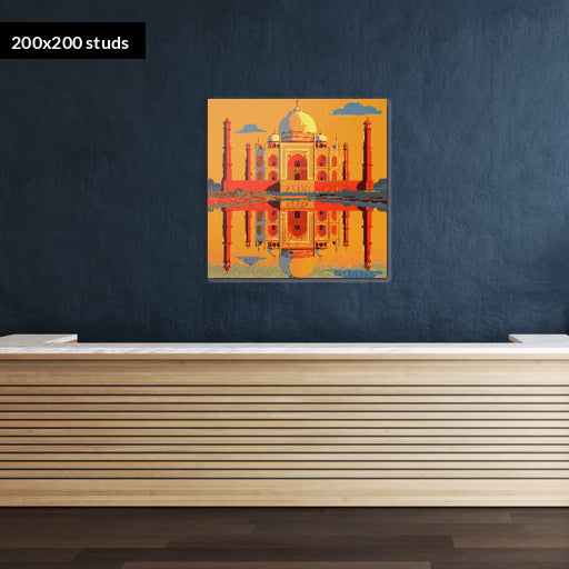 200*200studs, 160*160cm, 63*63inch