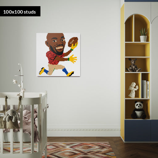 100*100studs, 80*80cm, 31,5*31,5inch