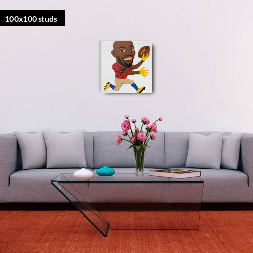 100*100studs, 80*80cm, 31,5*31,5inch