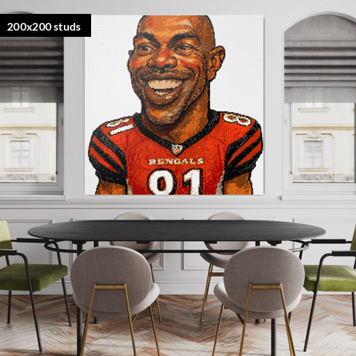 200*200studs, 160*160cm, 63*63inch