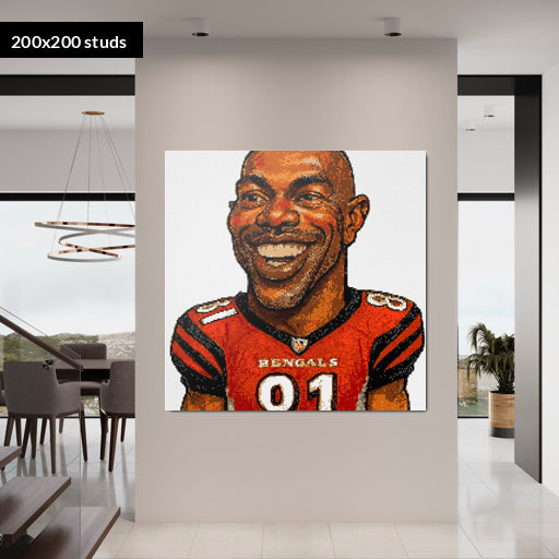 200*200studs, 160*160cm, 63*63inch