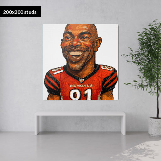 200*200studs, 160*160cm, 63*63inch