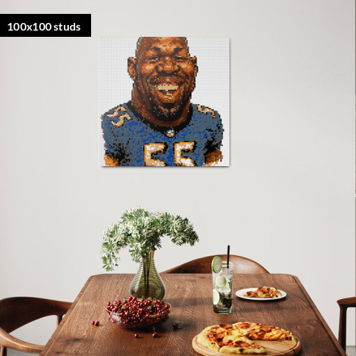 100*100studs, 80*80cm, 31,5*31,5inch