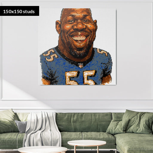 150*150studs, 120*120cm, 47,25*47,25inch