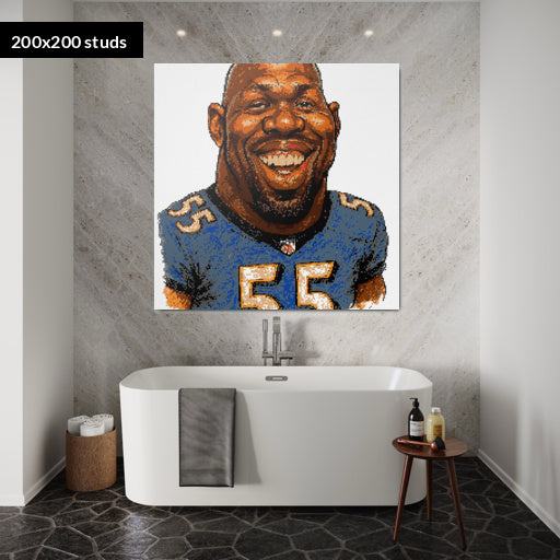 200*200studs, 160*160cm, 63*63inch