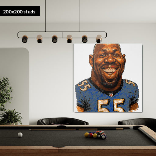 200*200studs, 160*160cm, 63*63inch