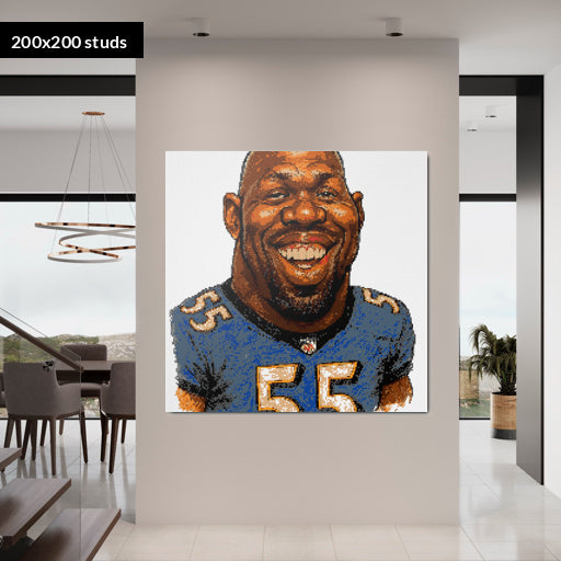 200*200studs, 160*160cm, 63*63inch